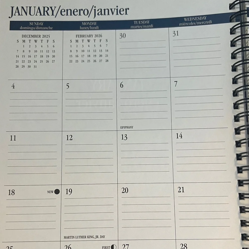 Brand New Because I Knew You I Have Been Changed For Good 2026 Planner